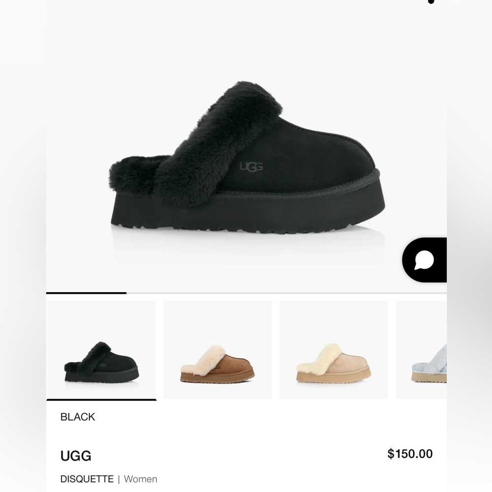 Ugg Platform Disquette size 7